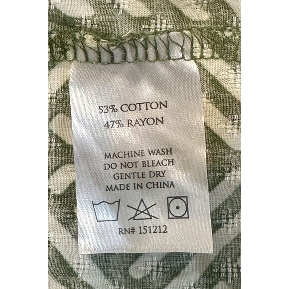 Michelle McDowell Size XXL Mills Peplum Babydoll Top Looking Up Vineyard Boho - Picture 13 of 13